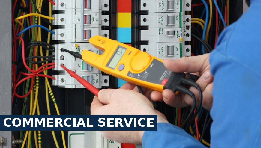 Commercial service electrical services Erith Marshes